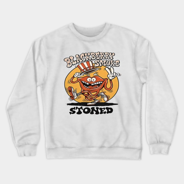 Smoke funny Crewneck Sweatshirt by DavidJohan_Design